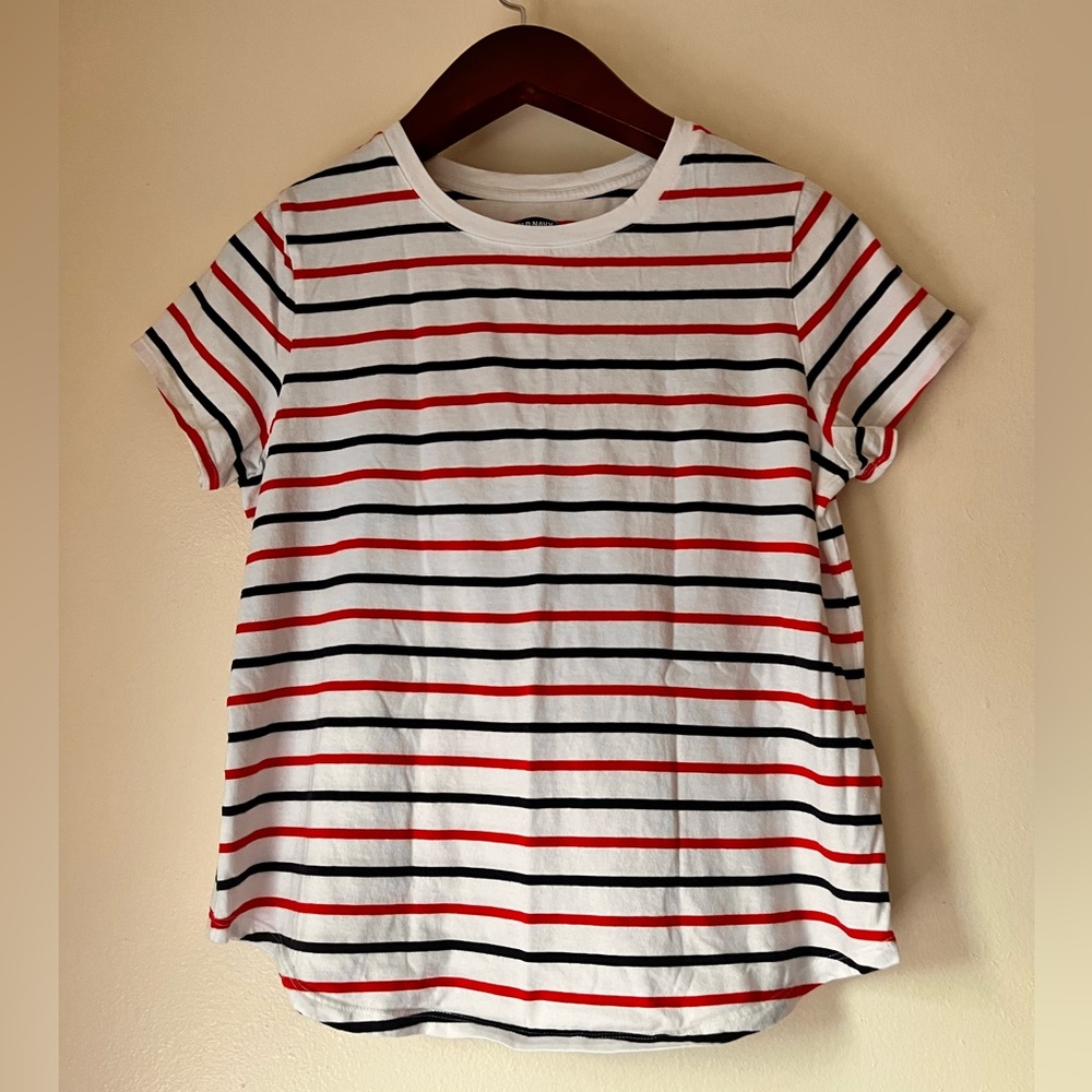 Old Navy, Size: Medium, White Red and Blue